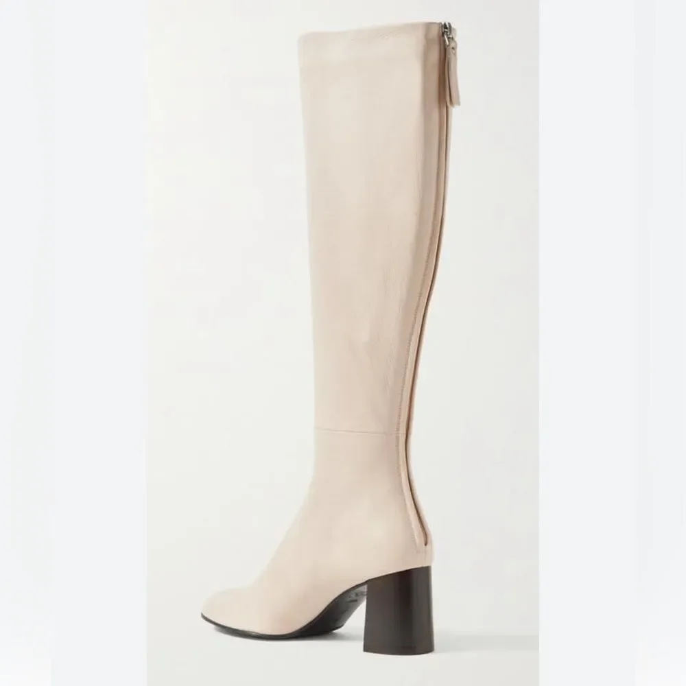 3.1 Phillip Lim Nadia High Block Heel Boots, New, Size 38.5